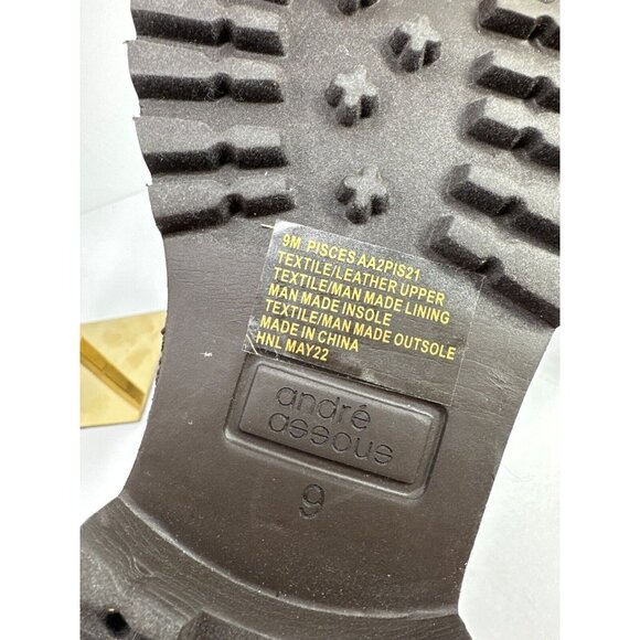 Item: Andre Assous Women’s size 9 Pisces Featherweight Brown Sock Boots - Picture 10 of 10